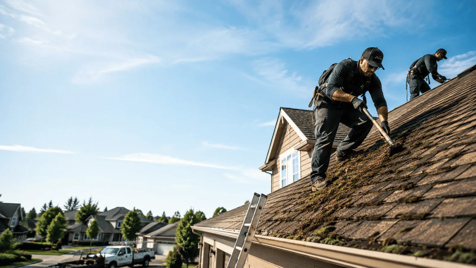 Roof Moss Removal in Melvin, KY near me